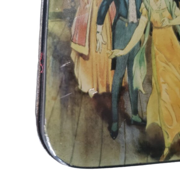 Vintage Tin Box Dulcet Confectionary English Lithograph Ad - Picture 13 of 16